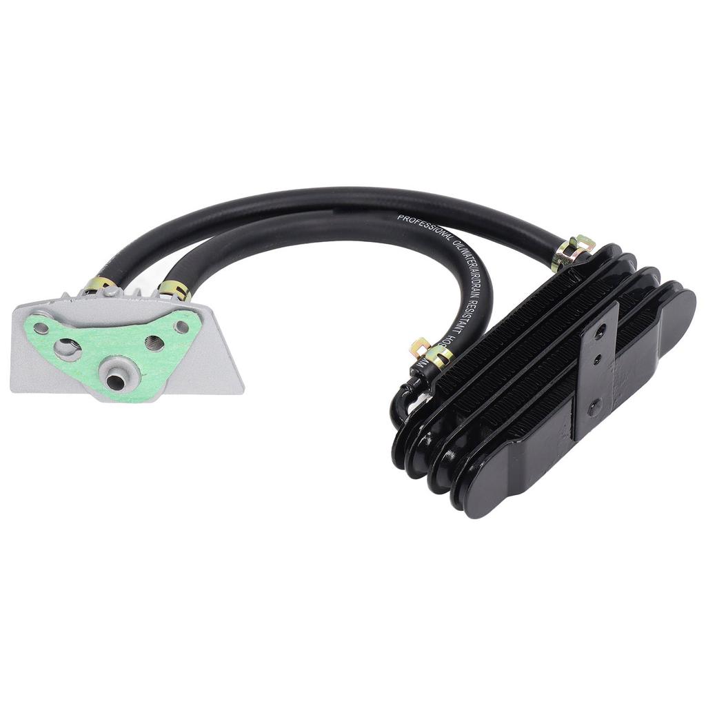 Motorcycle Oil Cooler Metal Engine Transmission Cooler Quickly Cooling for 50‑150cc Curved Beam Motorcycle