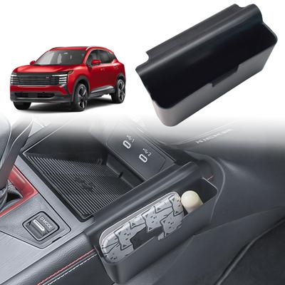 HGWEI Center Console Organizer For 2025 Nissan Kicks Gear Shift Hanging Storage Box Tray Interior Phone Holder Car Accessories