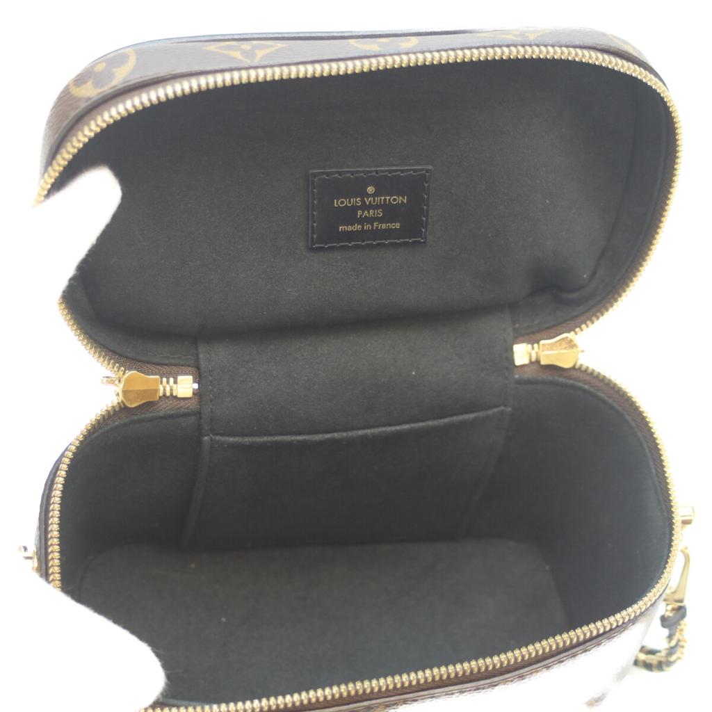 LOUIS VUITTON 20 years M45165 Monogram Reverse Vanity NV PM Shoulder bag Brown / BlackUsed