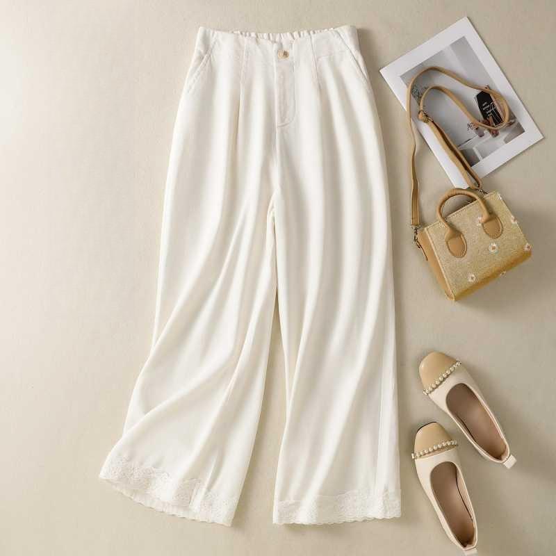 

Women s Travel Stretch Cotton Pants 2XL белый