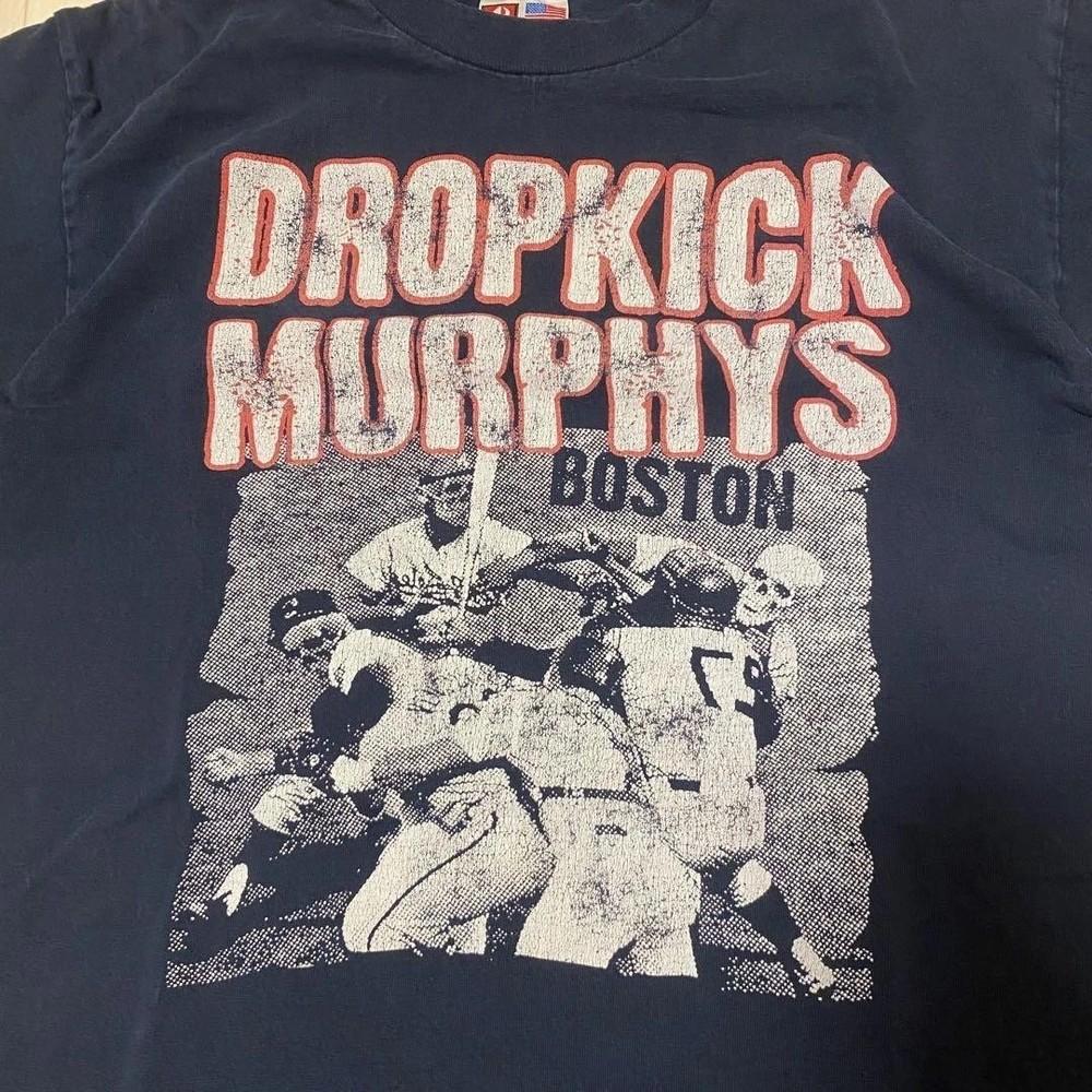 Dropkick Murphys Band Boston 90s Black Unisex Short Sleeve T shirt Unisex T-Shirt S