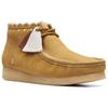Clarks Wallabee Oak Eco-Friendly Rubber Sole Casual Shoes Men sneaker Dark-Yellow 261691537