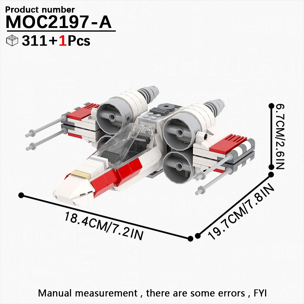 

MOOXI Самый полный набор строительных блоков для взрослых «Звездные войны A V X Y Истребитель» научно-фантастический фильм MOC Кирпичи Набор Модель DIY Диорама Игрушка