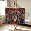 Apex Legends Print Flannel Blanket High Quality Warm Comfortable Cover for All Seasons Perfect for Gifts Home Decor