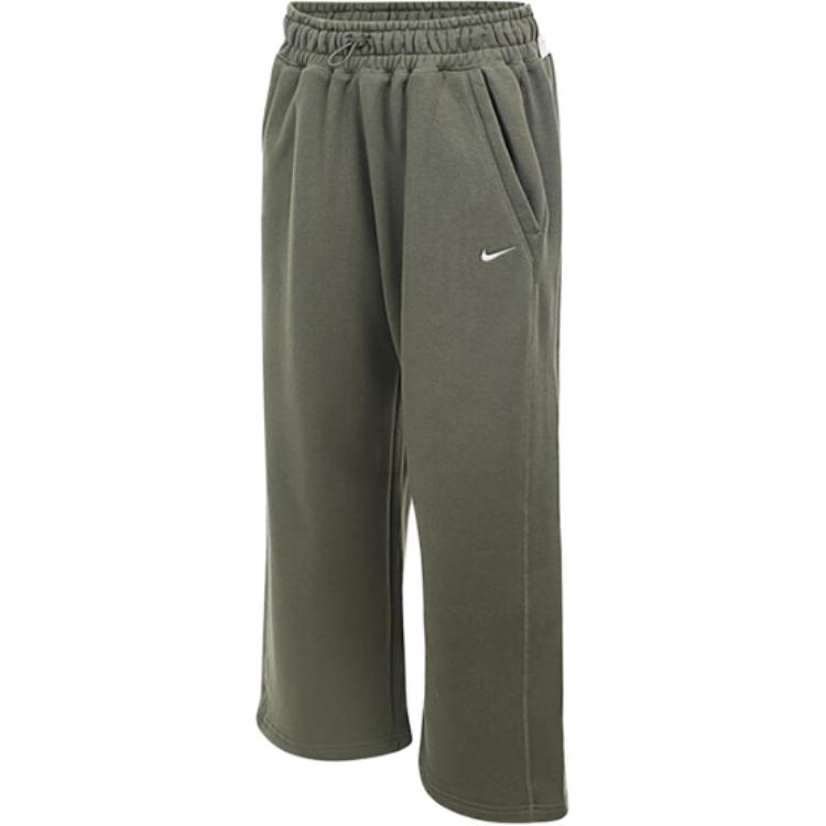 Nike Casual Pants Women s Army Green Moderate Straight Fit Pants HV1948-222 S