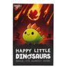 Jocuri instabile Happy Little Dinosaurs Joc de bază Sabotaj competitiv Joc amuzant de cărți Expansiune pentru 5-6 jucători Tic Tac KO. : Dragons