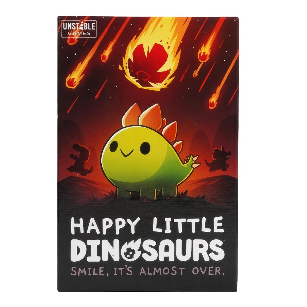 Jocuri instabile Happy Little Dinosaurs Joc de bază Sabotaj competitiv Joc amuzant de cărți Expansiune pentru 5-6 jucători Tic Tac KO. : Dragons