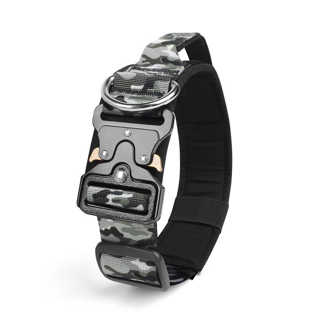 Pet Tactical Collar with Handle and Leash - Explosion-Proof Design