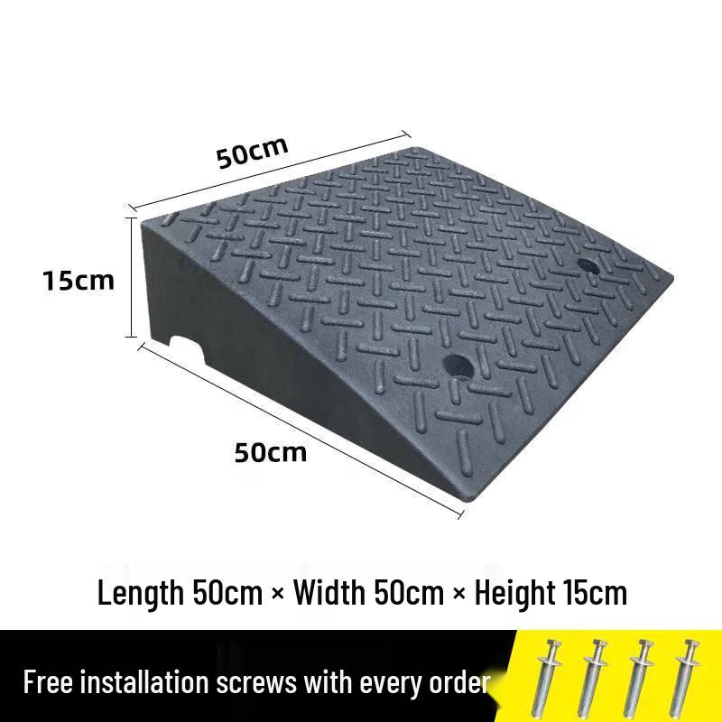 JUNDINGYING Rubber Plastic Curb Ramp