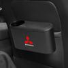 Portable Hanging Mini Car Trash Can Wastebasket Trash Can with Lid For Mitsubishi Outlander I200 Pajero Eclipse ASX Lancer Space Delica Ex