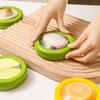 New Silicone Fruit Storage Box Refrigerator Avocado Onion Sealed Film Food Storage Box For Keep Fresh Vegetable Fruit