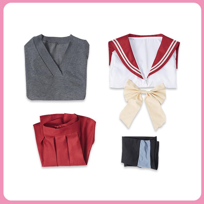 Changing dolls fall in love cos costume, Kita Kawa Sea JK uniform swimsuit maid cospaly costume