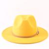 Popular European and American Classic Simple Flat-brimmed Top Hat Men's and Women's Fashionable and Elegant Versatile Jazz Hat Top Hat