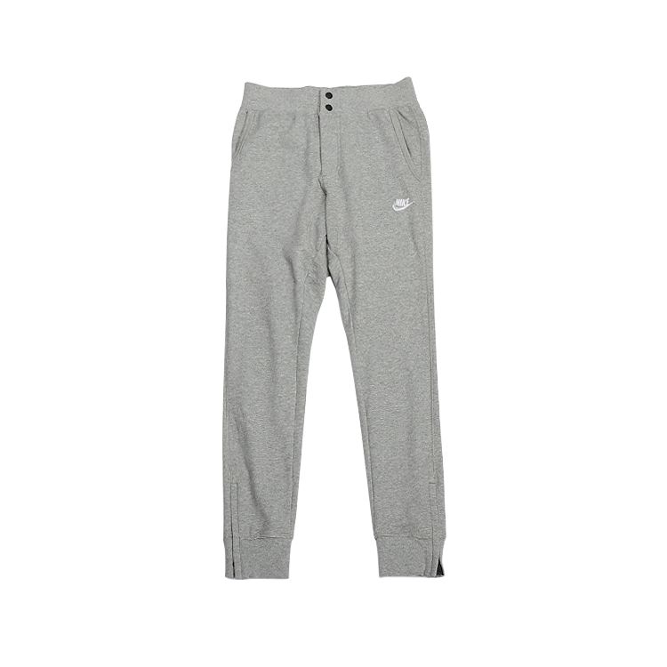 

Nike Sports Lifestyle Series Solid Color Warm Knit Casual Pants Men Bottoms Light-Gray 587599-063 M