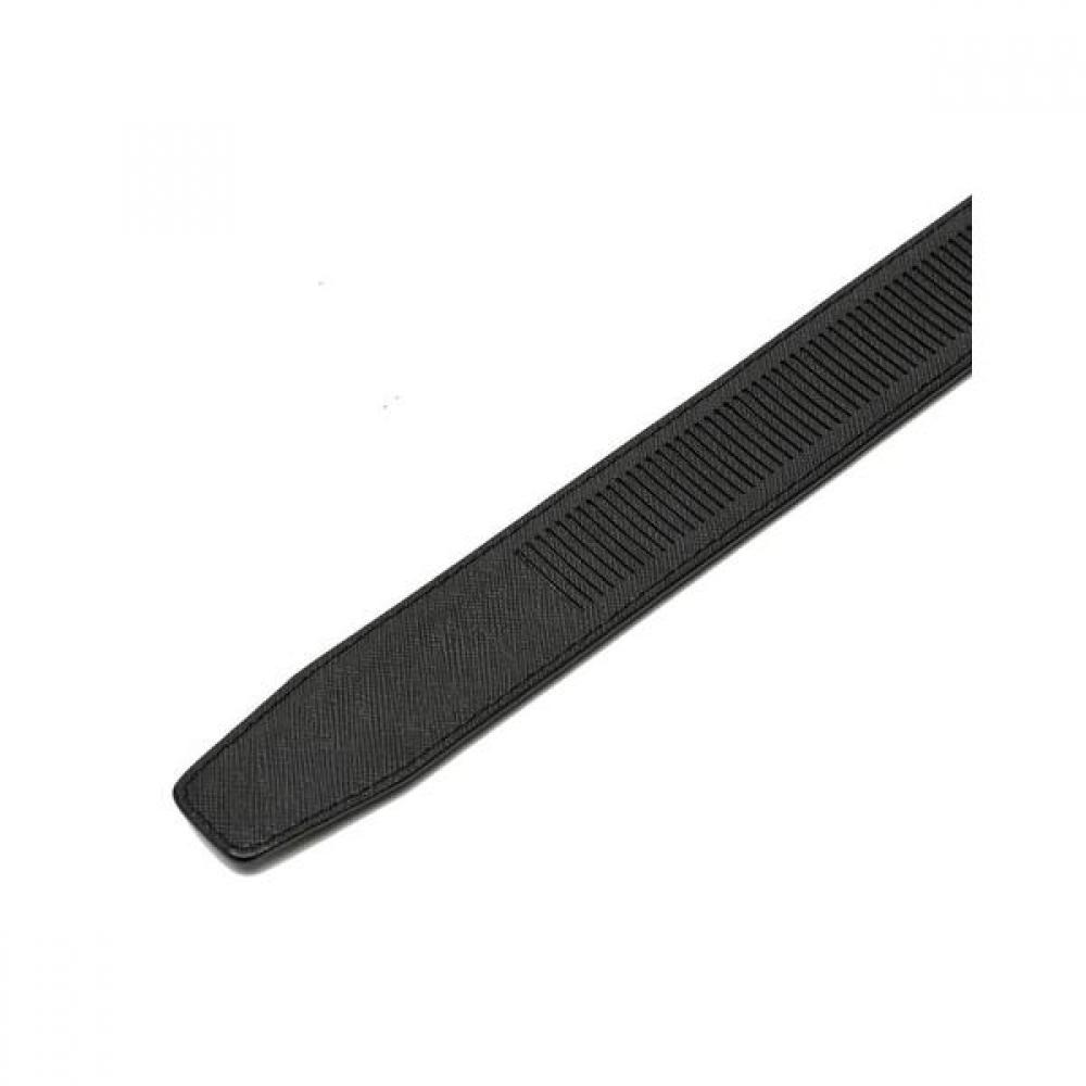 Daks Black Buckle Logo Pattern Leather Belt Dbbe9f711bk