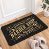 Barber Shop Sign Floor Mat Living Room Rug For Bedroom Welcome Mat Outdoor Rug