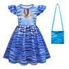 Avatar Anime 3D Printed Girls Dress