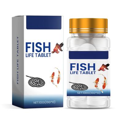 Saltwater Aquariums Salts Tablets Probiotic Natural Water Quality Enhancing for Balanced Fishtanks