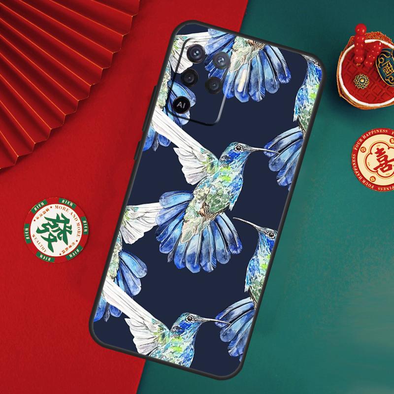 Hummingbird Case For Oppo A78 A98 A58 A38 A18 A54 A74 A94 A80 A60 A40 A96 A76 A16 A15 A17 A57 A5 A6 Pro