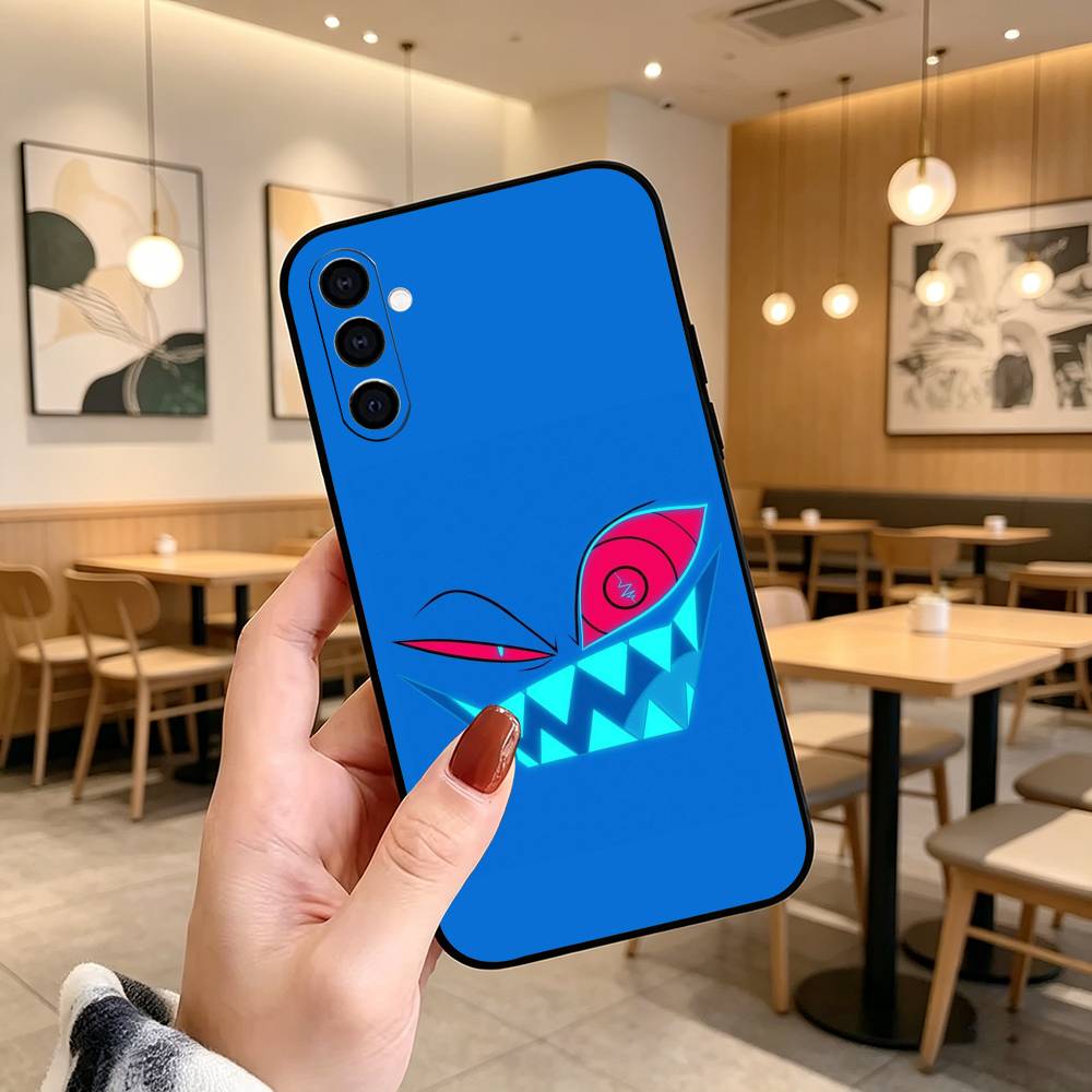 Alastor H-Hazbin H-Hotel  Phone Case For Samsung Galaxy A73,A72,A71,A70,A53,A52,A51,Soft Silicone Black Cover