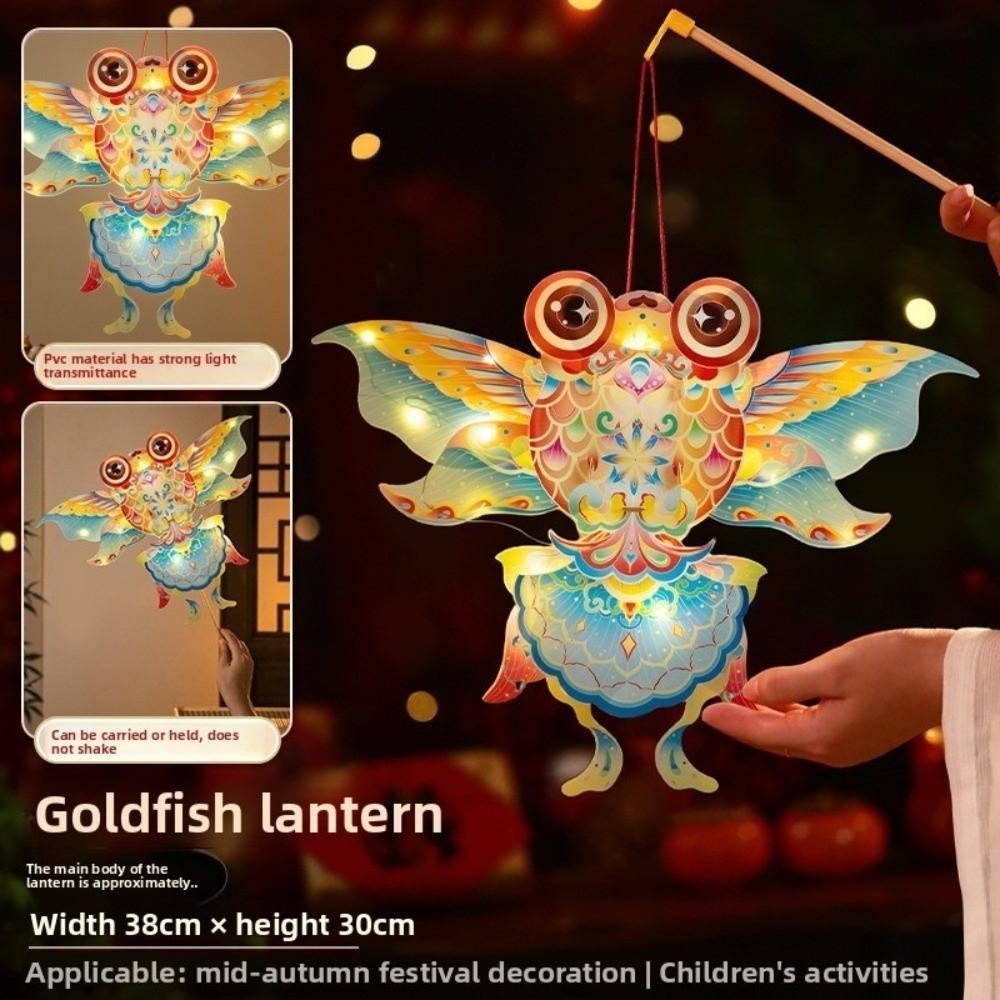 Rotating Children's Lantern Lion Dance Chinese New Year Lantern Glowing Windmill Lantern  Kids Gift