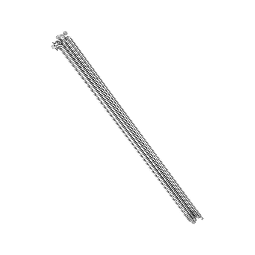 10 st 14G Cykelekrar med Nipplar Rostfritt Stål Mountain Road Cykel J-böjda Ekrar 143mm Ekrar