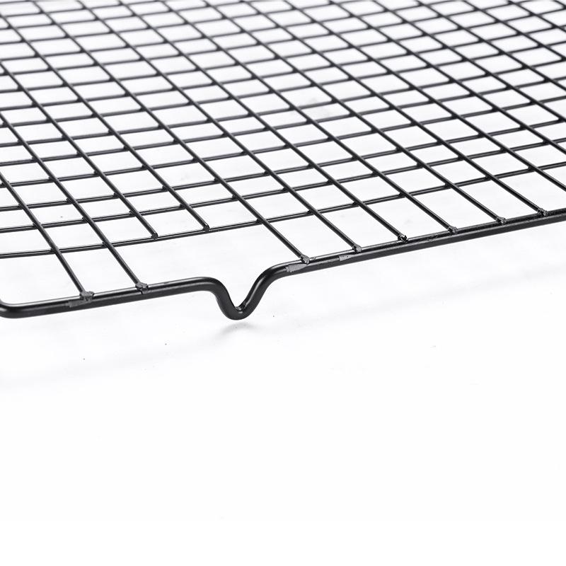 1/2pcs Cake Cooling Rack Stainless Steel BBQ Bread Drip Dry Rack Cooling Grid Baking Pan Household Baking Tool Single Layer TMZ