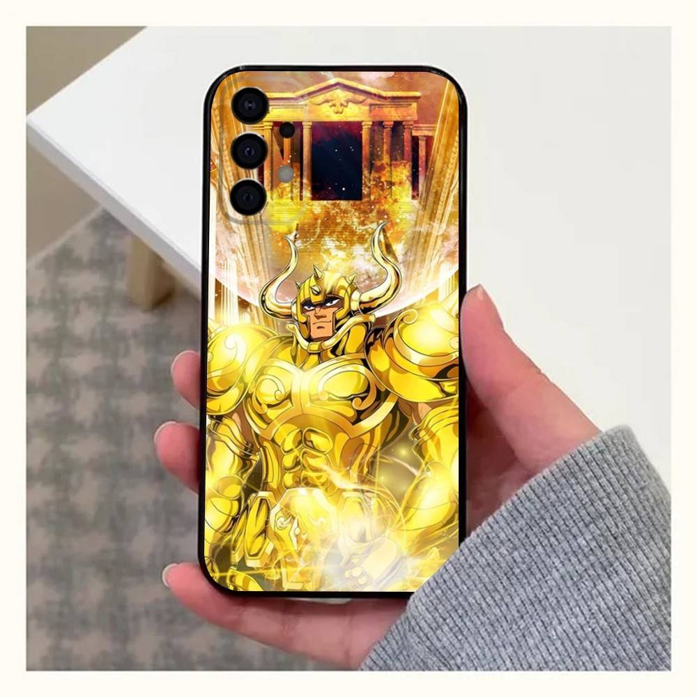 S-Saint S-Seiya Phone Case For Samsung Galaxy A20,A21s,A22,A31,A32,A52,A53,A72,73,A80,A91 Soft Black Cover