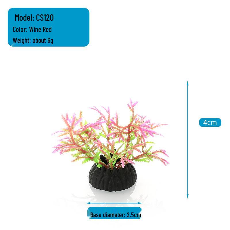 Yapay Akvaryum Dekorasyonu: Plastik Su Bitkileri ve Çiçekleri