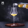 WG9202 CRISON Slovakia Style Super Thin Crystal Burgundy Goblet Dark White Wine Glass Sommelier Exclusive Tasting Wine Glass