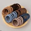 4CM Thickened High-Elastic Hair Ties, 50-Pack - Seamless Ponytail Holders for Women