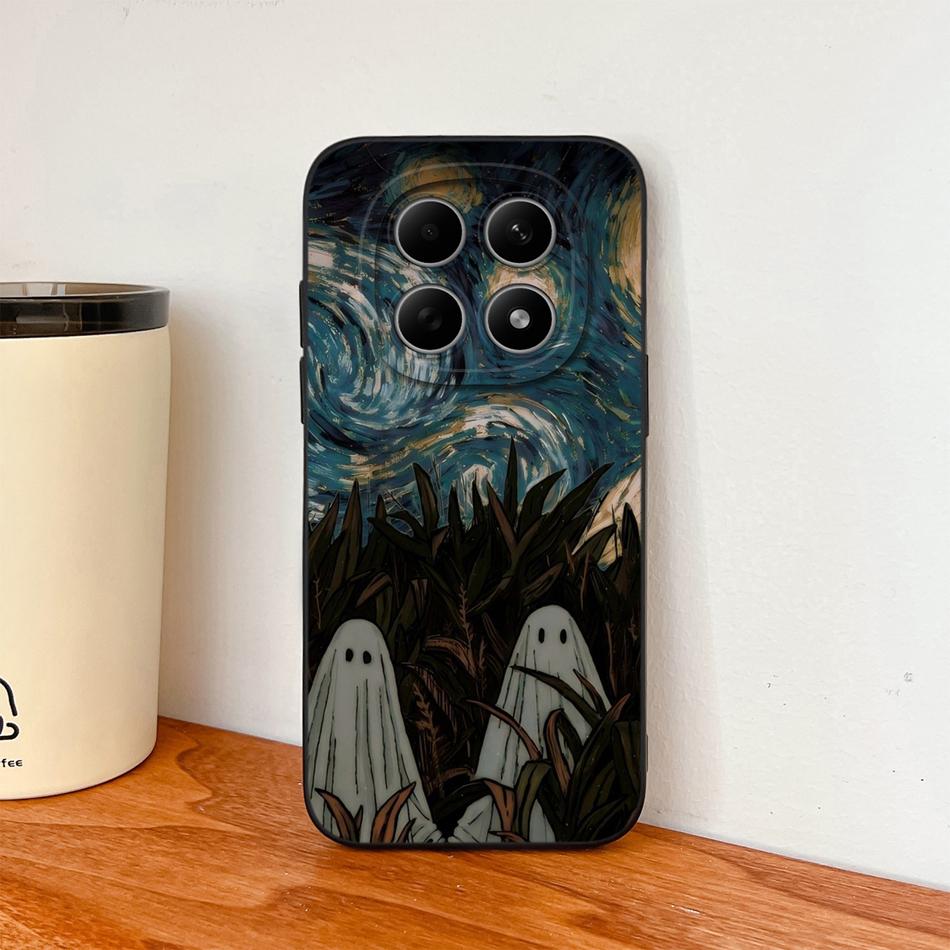 For Poco M8 Pro Case Cute Design Shockproof Phone Protector Soft Liquid Silicone High Quality Back Cover For Poco M 8 M8Pro Capa