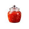 Practical Transparent Glass Pickle Jar Sealed Large Capacity Kitchen Storage Jar Large Open Mouth Reusable Kimchi Jar Grains