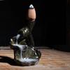 F 2023 Hot Dragon Incense Burner Smoke Backflow Best Cone Censer Incense Holder Mini Office Desk Home Decor Teahouse Ornament