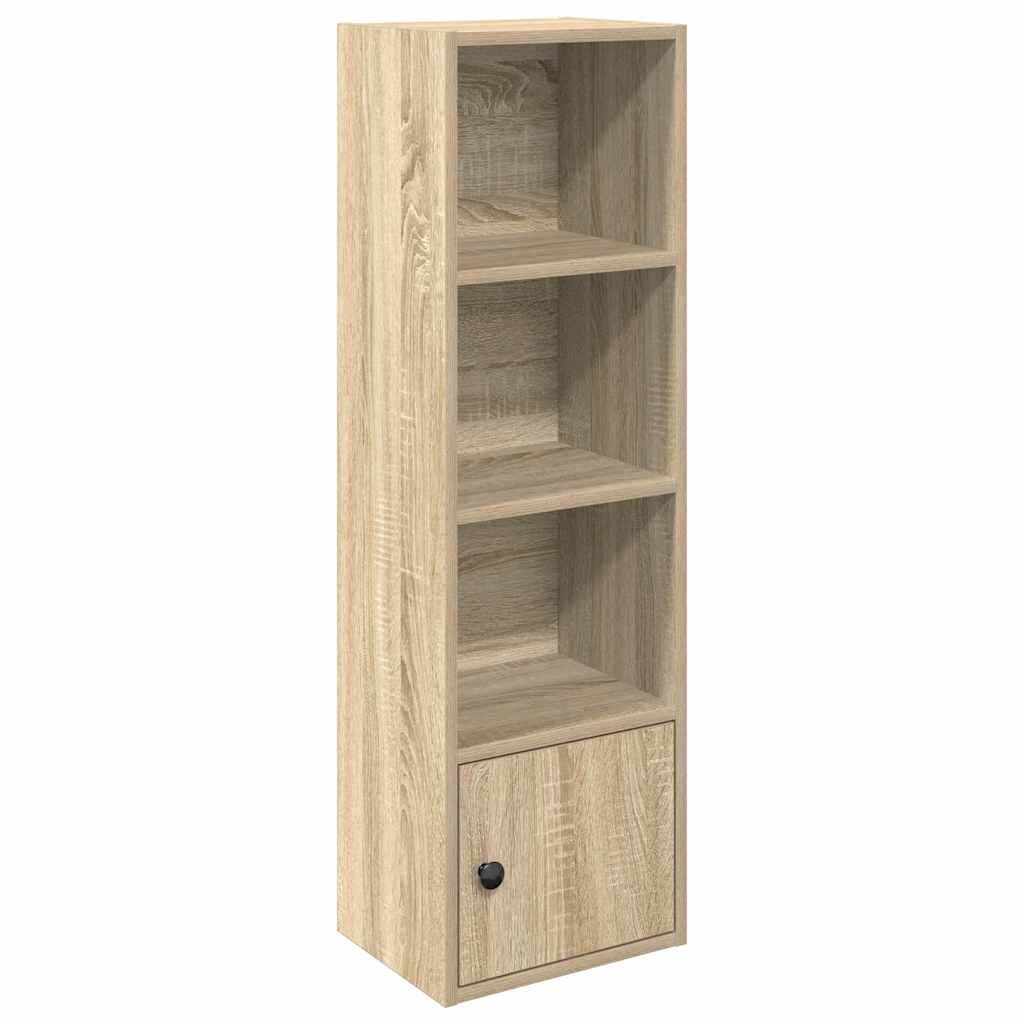 Vidaxl Regał, Dąb Sonoma, 31X24X102 Cm, Materiał Drewnopochodny