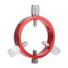 6 Hole 50mm Guiding Scope Ring for Telescope with M6 Screw 1/4 Inch Screw Support 30?50mm for