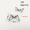 Tibetan Silver Angel Wing & Butterfly Feather Beads for Handmade Jewelry & DIY Accessories