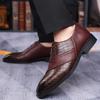 Men's Formal Business Leather Shoes New Large Size Fashion Platform High Heels Casual Men's Shoes Casual Sports Men Loafers