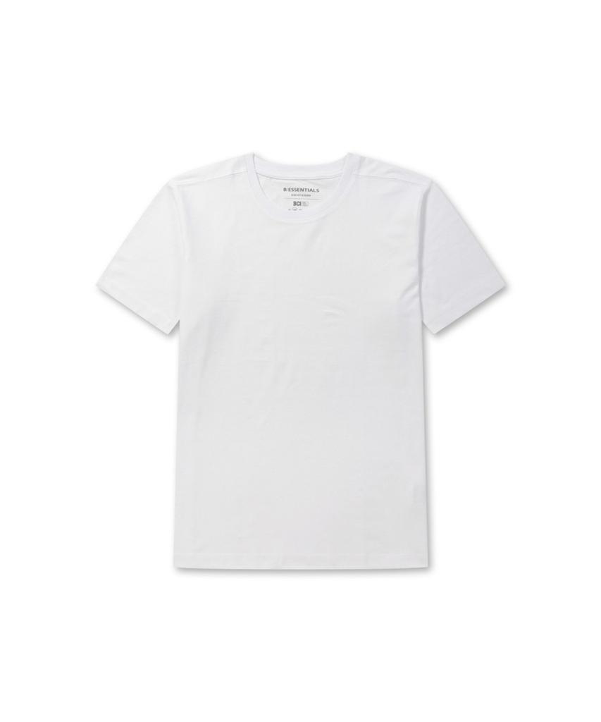 Brenwood [2Pack] Solid Round Neck T-Shirt White Bitax26100Whx