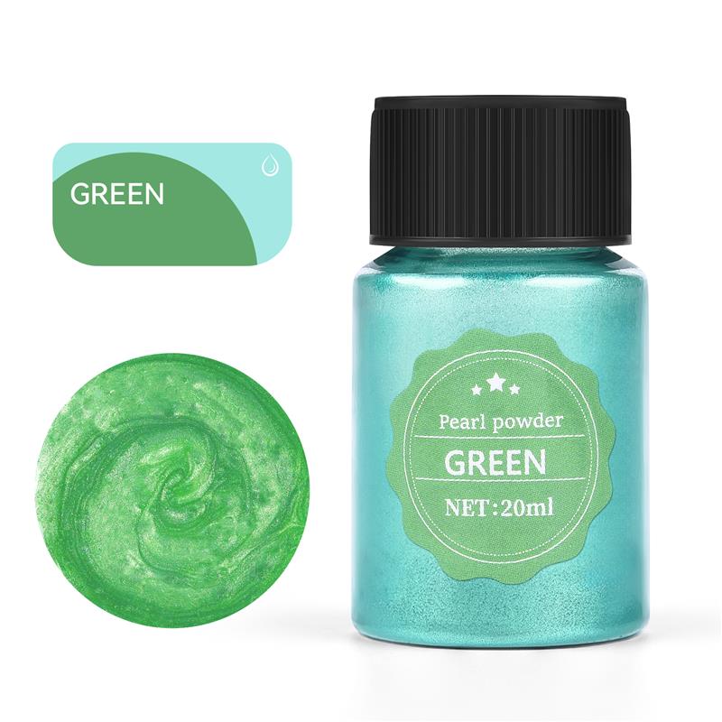 24 Color 10g Epoxy Resin Dye Mica Powder Powdered Pigments Set Resin Mica Pearlescent Resin Pearl Box-Packed Micas Colorants