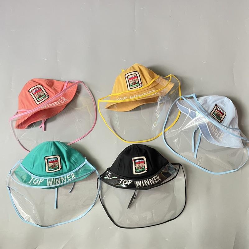 

Детская уличная шапка с маской, вышитая рыбацкая шапка