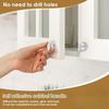 6pcs Fashion Luxury Nail-free Self-adhesive Handle for Wardrobe Door Cabinet Drawer Doors And Windows  Sliding Door Glass Door