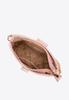 Borsa a tracolla da donna Wittchen, Rosa, Intrecciata, Polipropilene