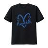 Heart Happy Hanukkah Dreidel Menorah Jewish Chanukah Holiday T Shirt Vintage Washed Soft Stylish Graphic Stretched Breathable