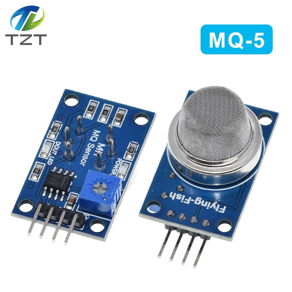 TZT MQ-5 LPG Gas City gas sensors module MQ5 for arduino Replacement Sensors2