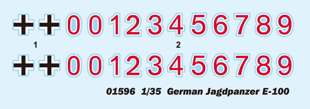 Trumpeter Scale German Heavy Tank Destroyer Plastic Model Kit 1/35 E-100 "Salamander"