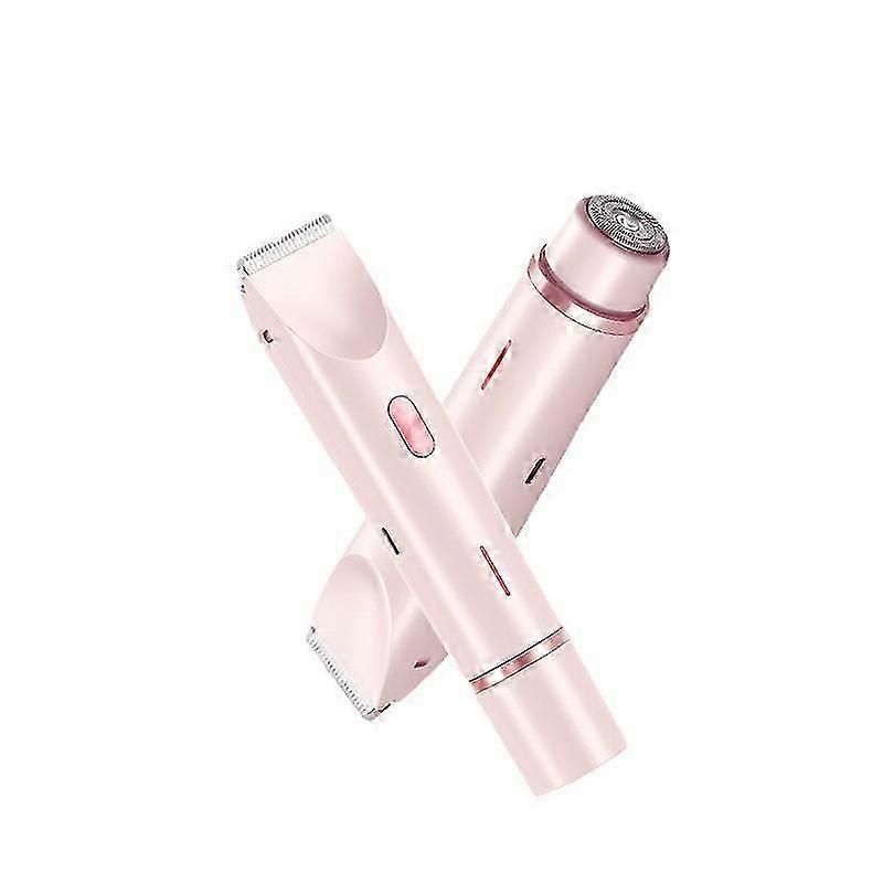 25-26 Glow Aura Bikini-Rasierer, GlowShave 2 1 Damen-Körperrasierer (Rosa)