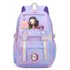 Anime Demon Slayer Ryggsekk Datamaskinryggsekk Søt Myk Ryggsekk Trykt Jente Lett Skolesekk for Kvinner Reise Fritidsveske Rucksack Mochila