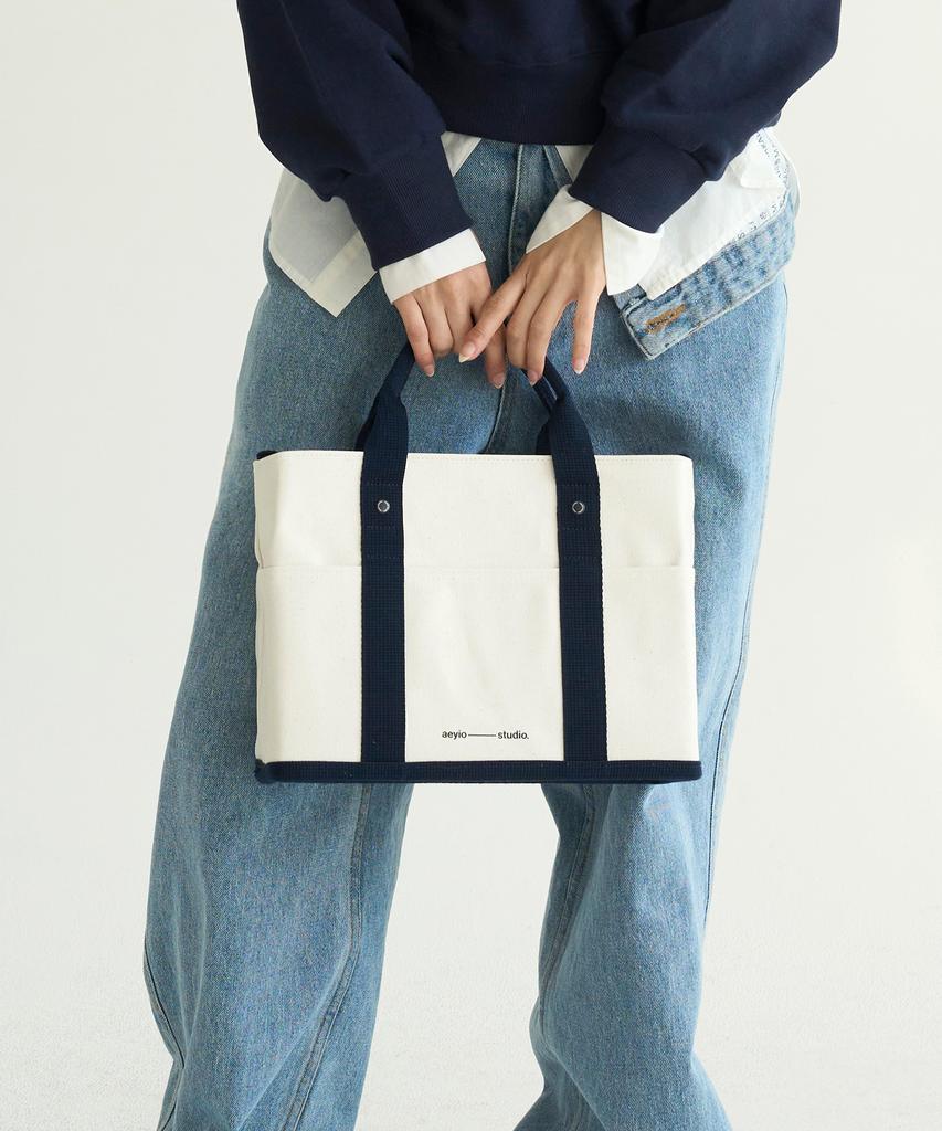 Aeyiostudio Eight Bag_S,M,L_Navy