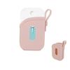 Portable Silicone Holder For Hand Sanitizer Sprays Protective Storage Case with Adjustable Lanyard for Backpack Handbag